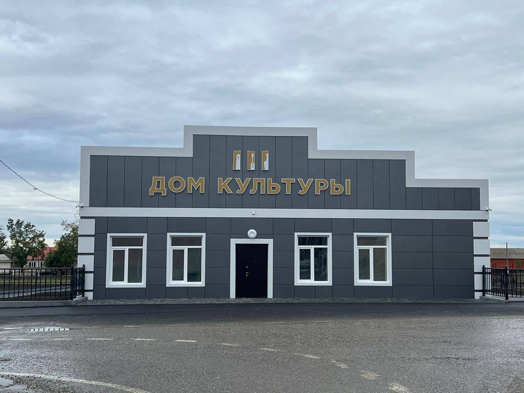 В селении Кошкельды Гудермесского муниципального района прошел капитальный ремонт сельского дома культуры..