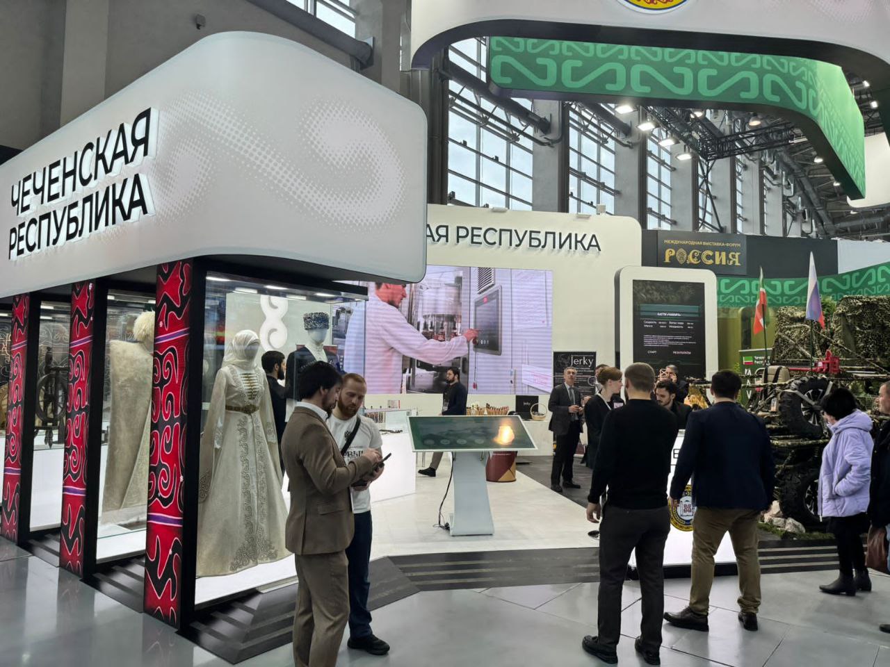Предприниматели Чеченской Республики приняли участие в международной выставке.