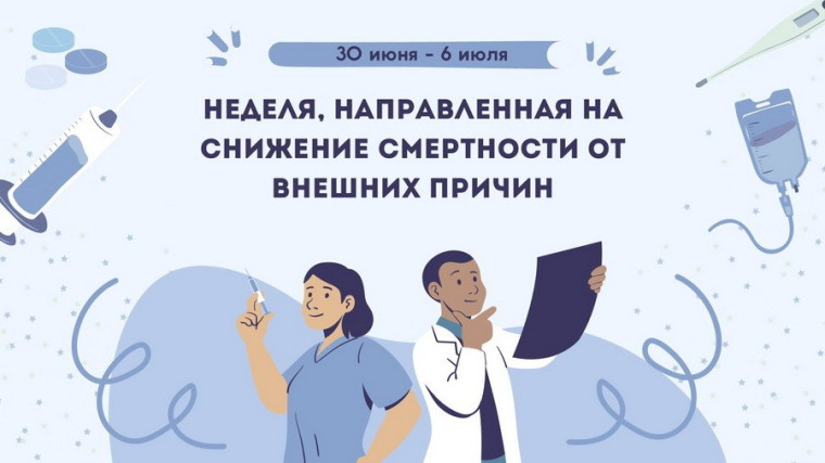 Неделя направления на снижения смертности от внешних причин. Неделя направления на снижения смертности от внешних причин.