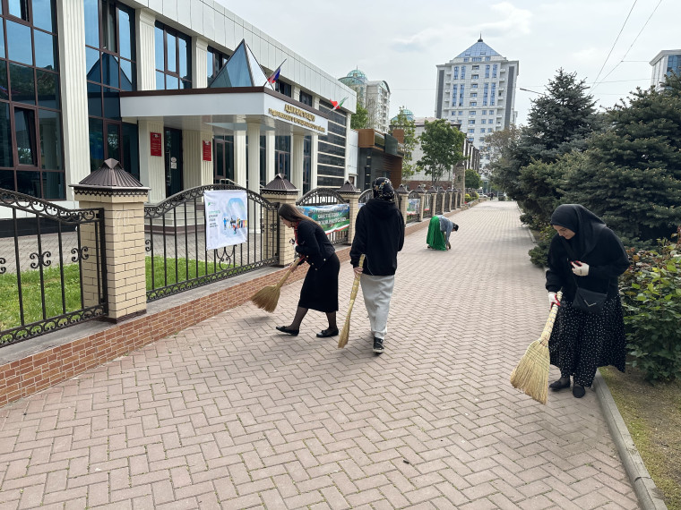 Фотоотчет о принятии участия во Всероссийском субботнике.